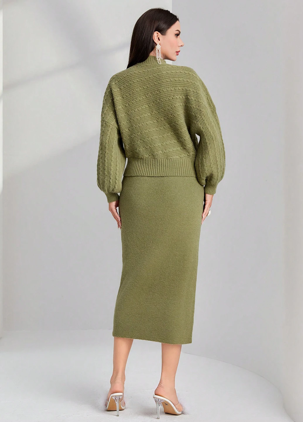 Костюм (джемпер, спідниця) SHEIN (316758281)