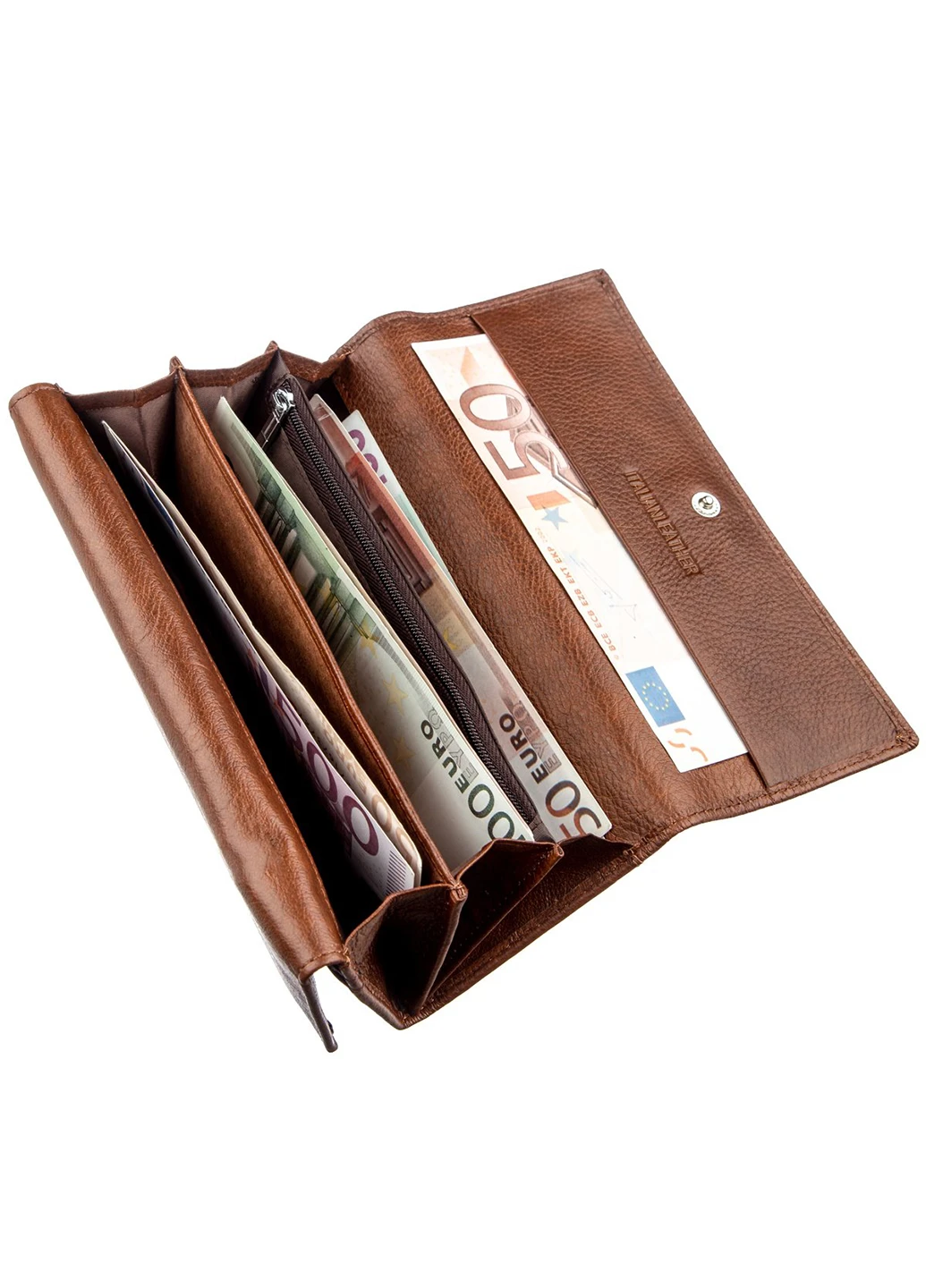 Жіночий шкіряний гаманець-візитниця 10х18,5 см st leather (252131472)