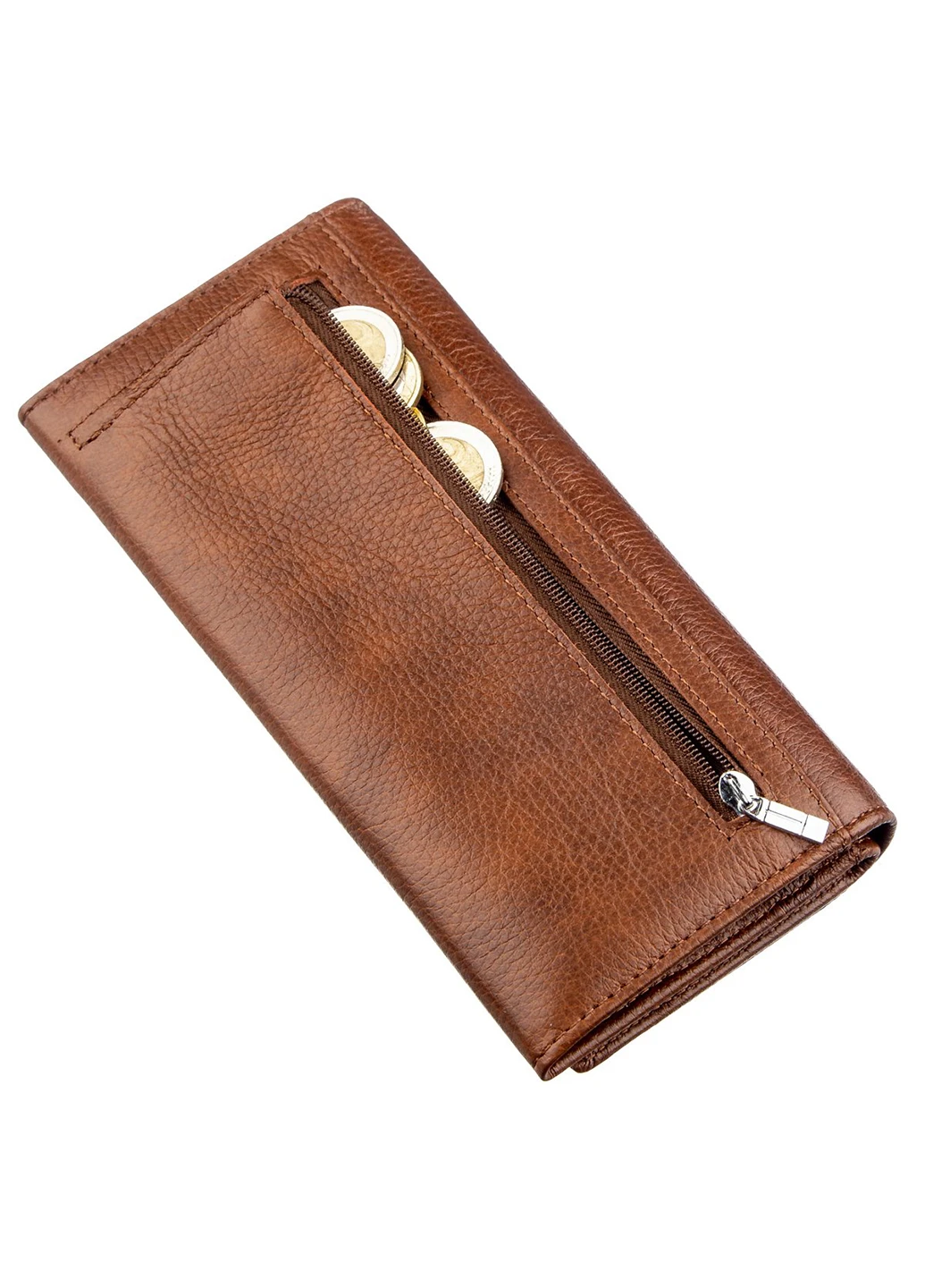 Жіночий шкіряний гаманець-візитниця 10х18,5 см st leather (252131472)