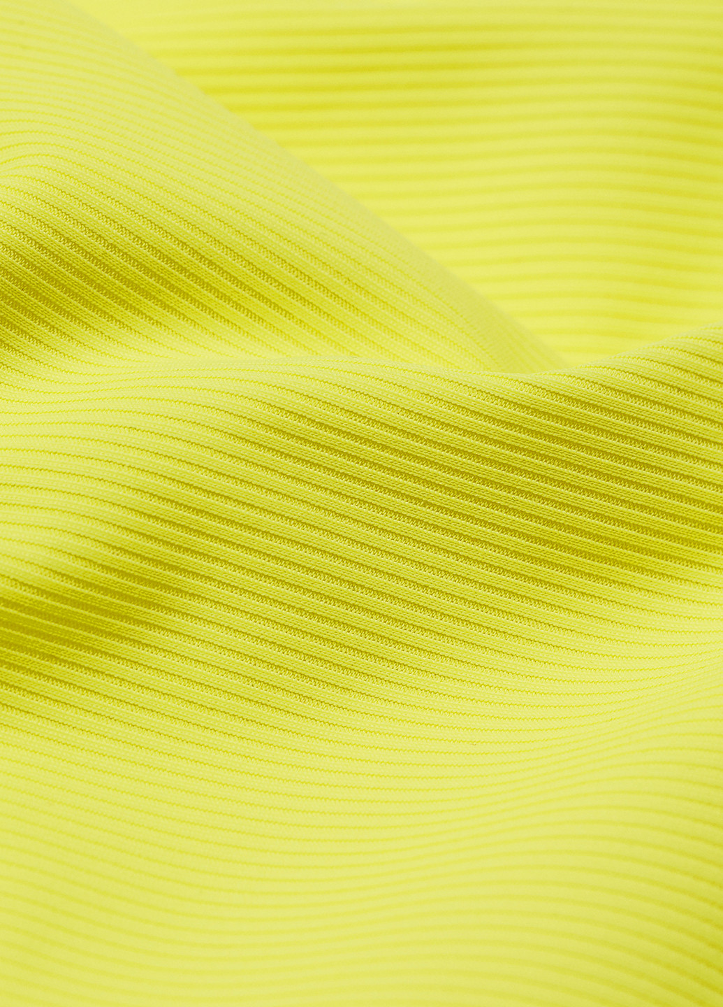 Кислотно-жёлтые купальные трусики-плавки однотонные H&M