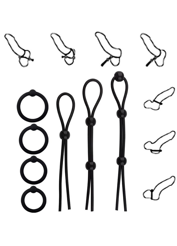 Набор эрекционных колец (7 шт.) Langsha (252027390)