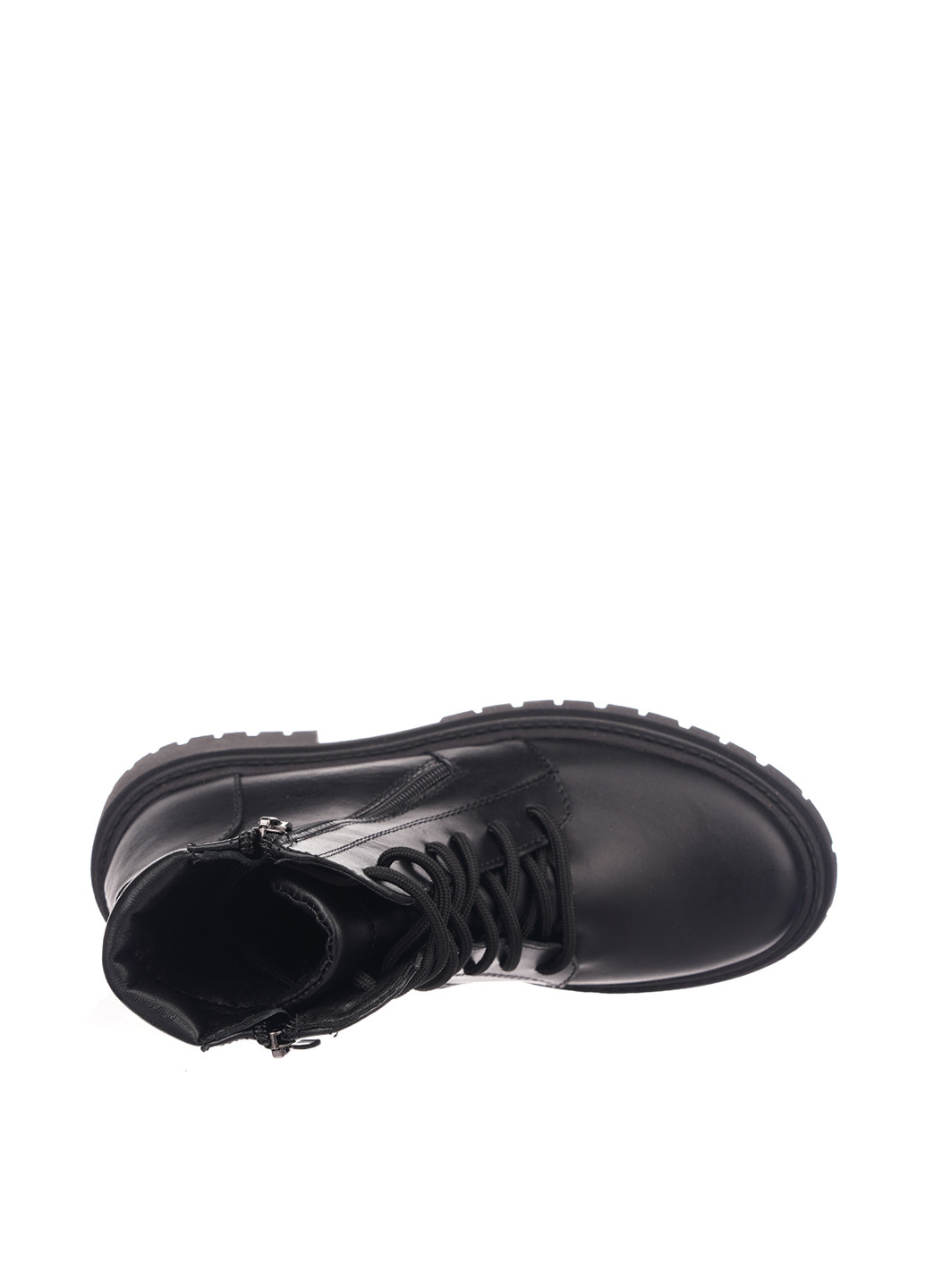 Осенние ботинки Kristi с молнией, на тракторной подошве, со шнуровкой