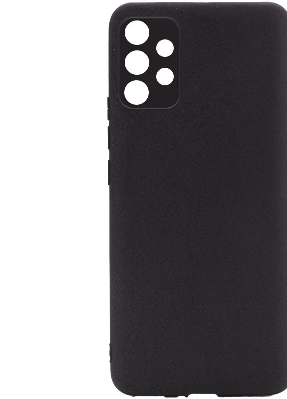 Силиконовый чехол Candy Full Camera для Samsung Galaxy A72 4G / A72 5G Черный / Black (is_00000048026_12) Epik (238479848)