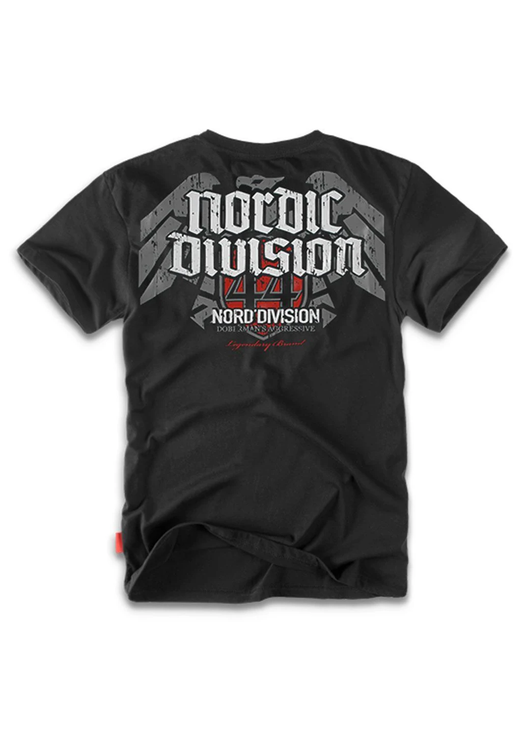 Черная футболка nord division black Dobermans Aggressive