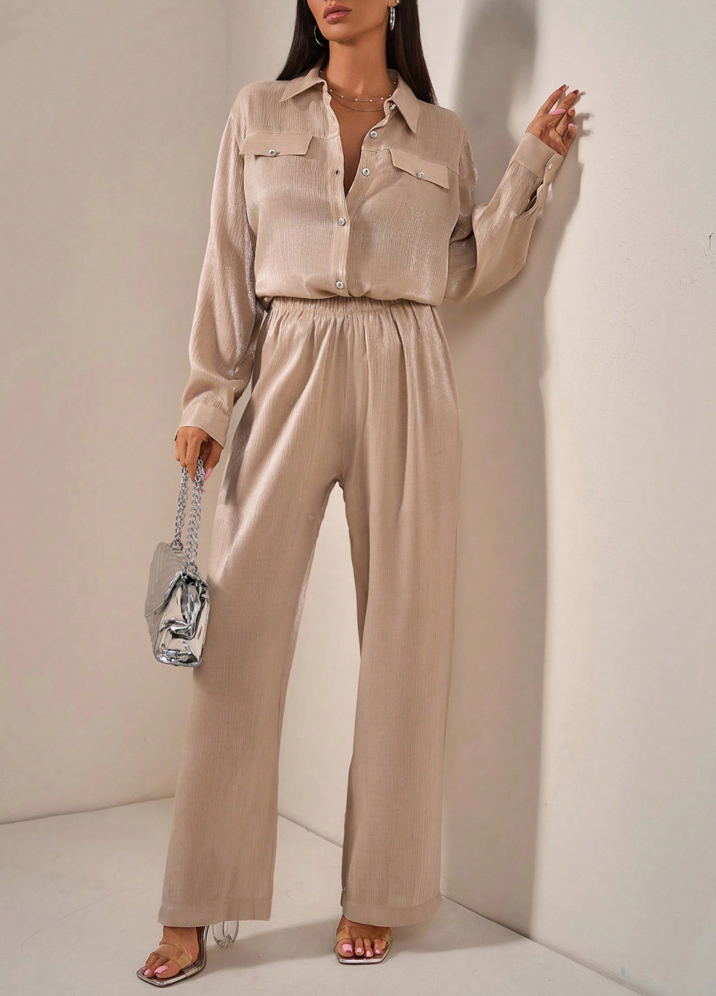Костюм (рубашка, брюки) SHEIN (339052707)