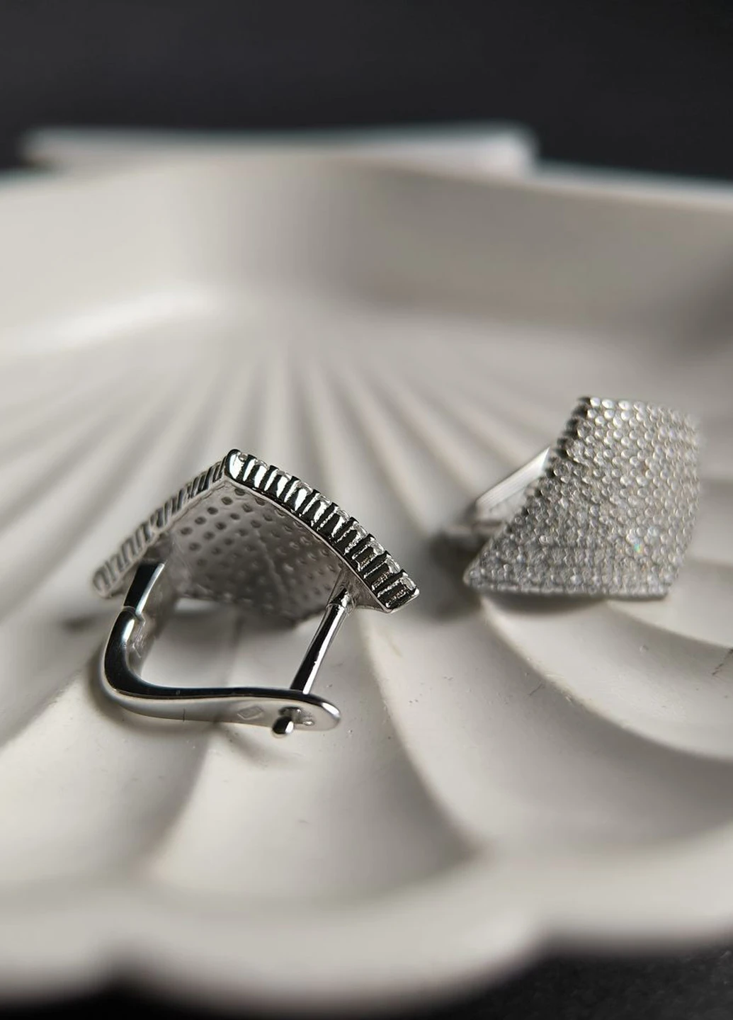 Сережки Silver Flame (336574440)
