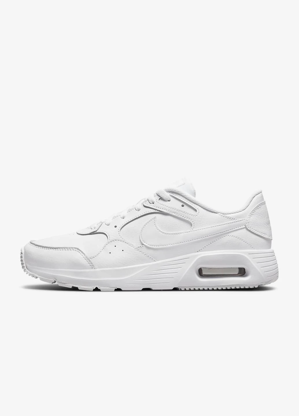 Білі кросівки dh9636-101 демісезон Nike Air Max SC Leather