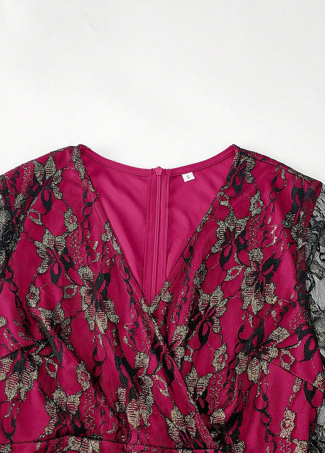 Рожева вечірня сукня кльош SHEIN однотонна