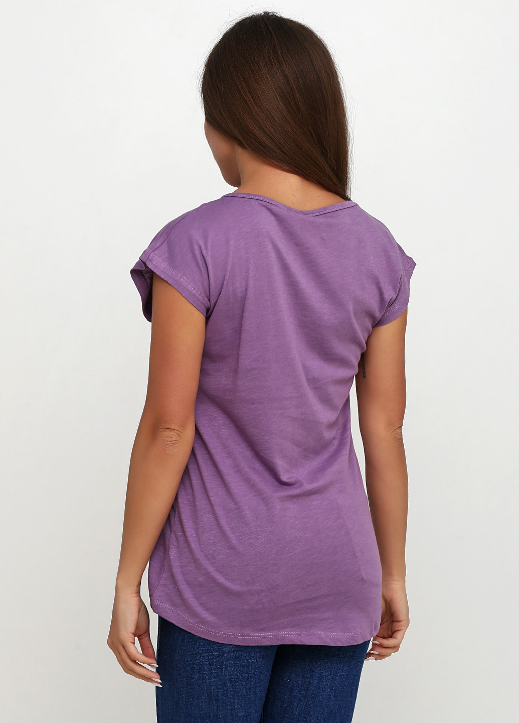 Фиолетовая летняя футболка KSV