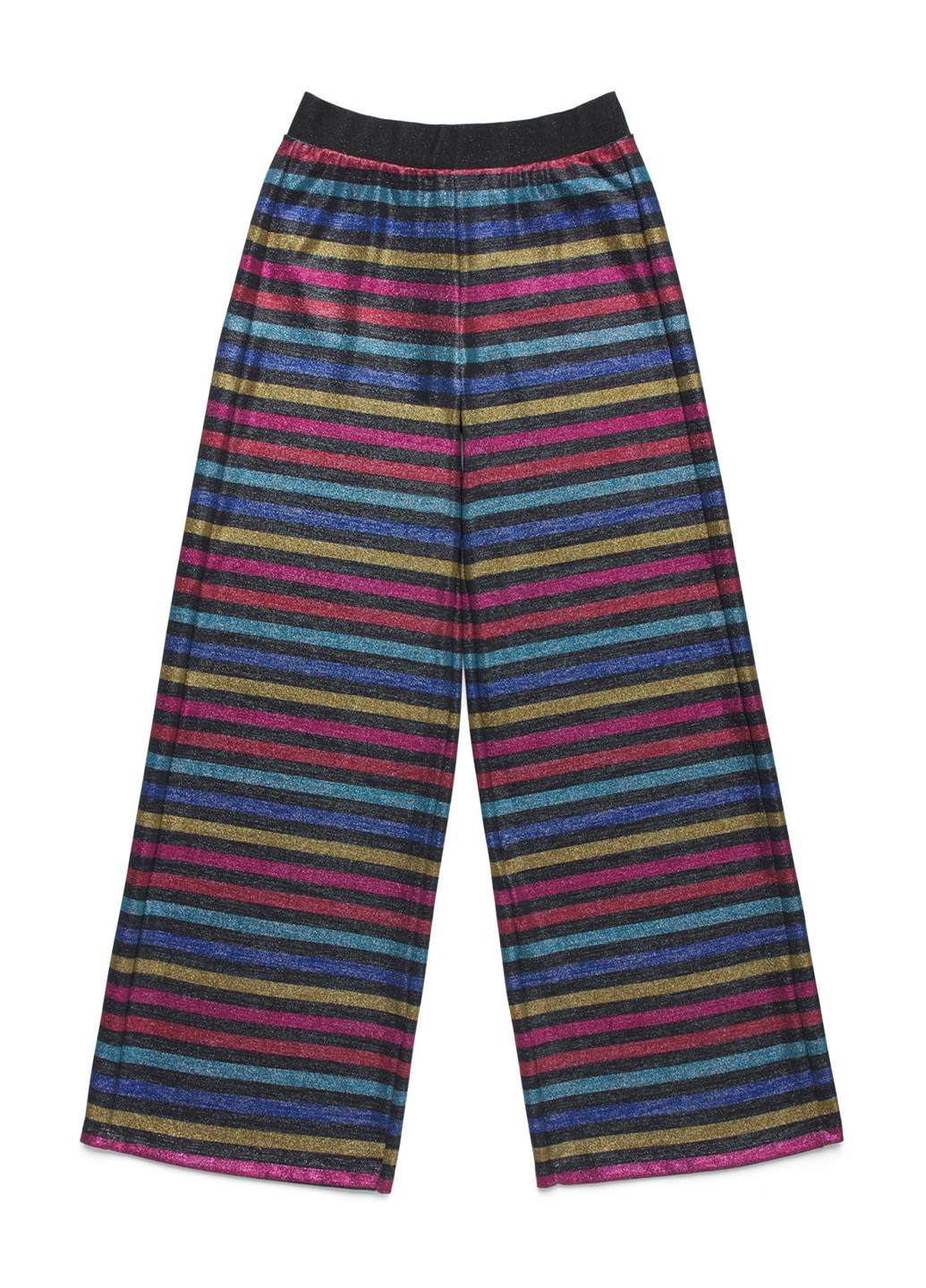 Комбинированные кэжуал демисезонные прямые брюки United Colors of Benetton