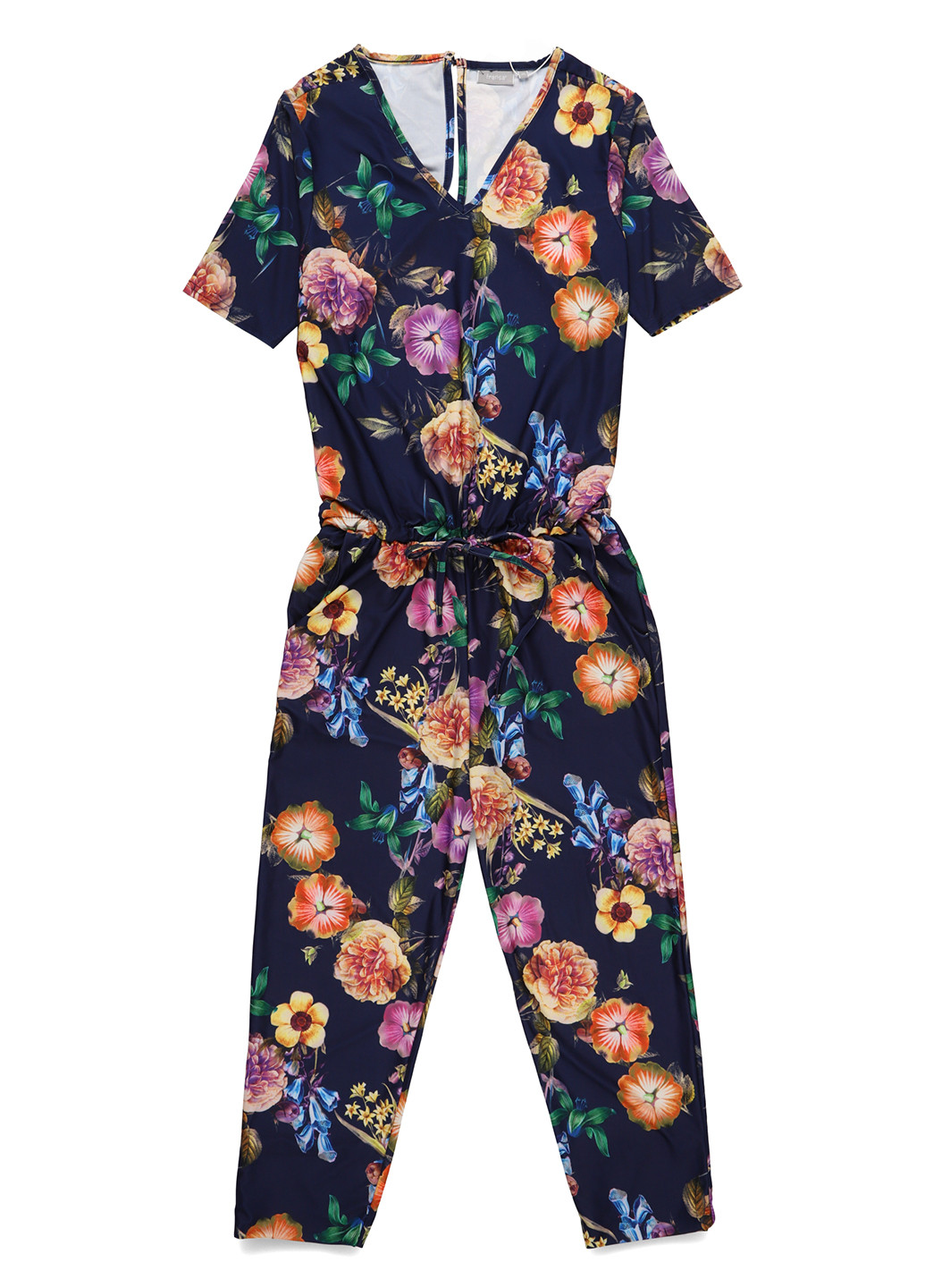 Комбинезон Fransa комбинезон-брюки цветочный кэжуал полиэстер