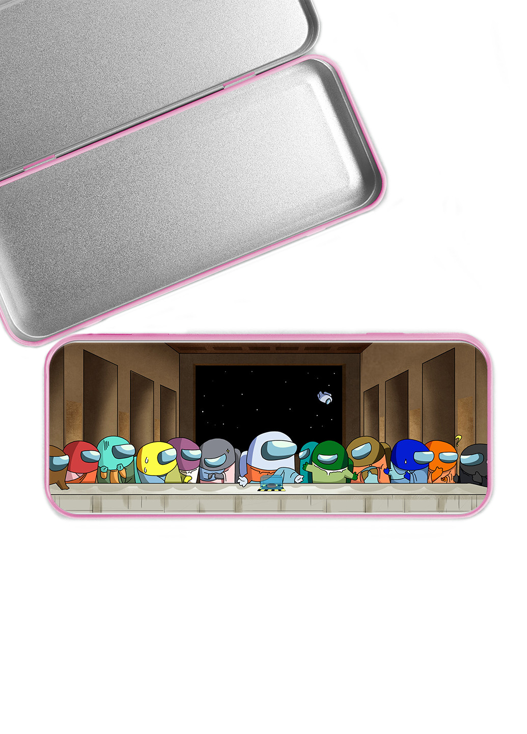 Пенал шкільний Амонг Ас Зеленый (Among Us Green) (34408-2592) MobiPrint (235039016)