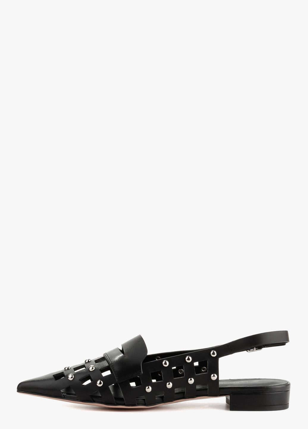 Le'BERDES Туфлі слінгбекі чорний з натуральна шкіра, україна — літо (370483470)