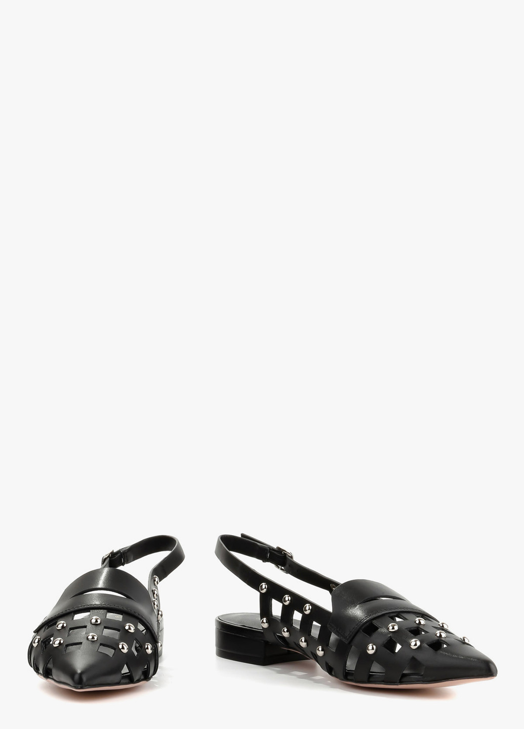 Le'BERDES Туфлі слінгбекі чорний з натуральна шкіра, україна — літо (370483470)