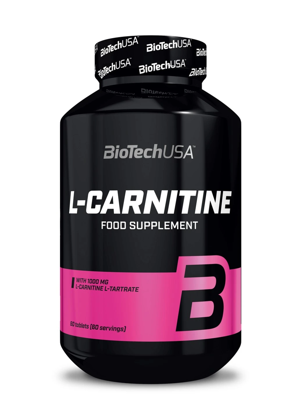 Л-карнітин BioTech L-Carnitine 1000 mg (60 таб) біотеч Biotechusa (255363161)