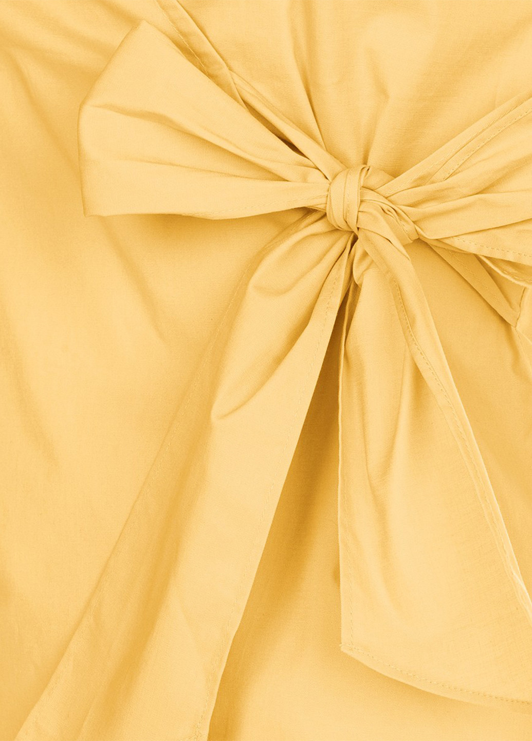 Желтая летняя блузка на запах LOVE REPUBLIC