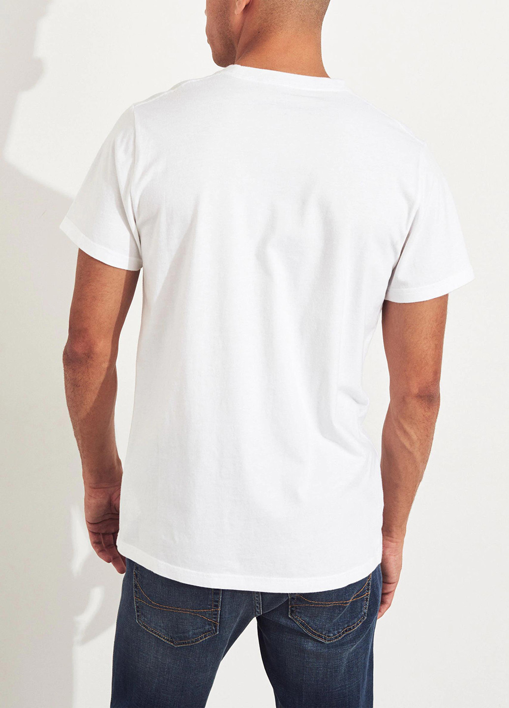 Комбинированная футболка Hollister