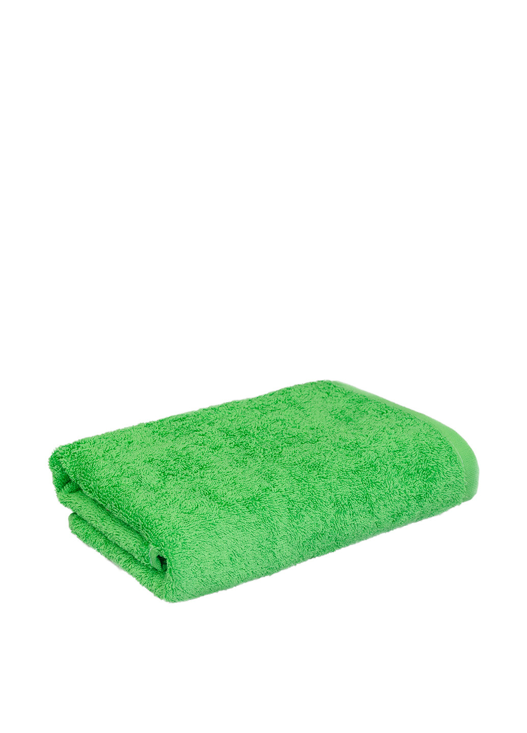 No Brand полотенце, 50х90 см однотонный зеленый производство - Туркменистан