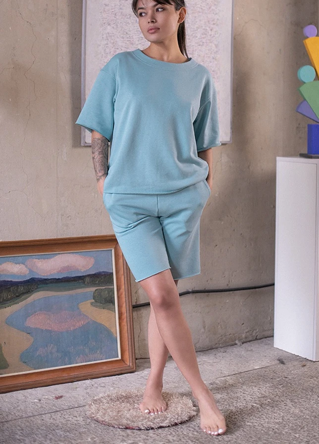 Костюм трикотажний з шортами Lagoon Forly (225298301)