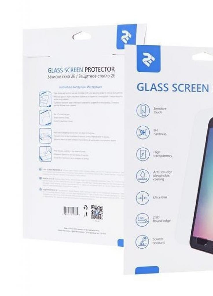 Скло захисне Samsung Galaxy Tab S6 Lite (P610 / P615), 2.5D FCFG, Clear (-G-S6L-P610-LT25D-CL) 2E (203978366)