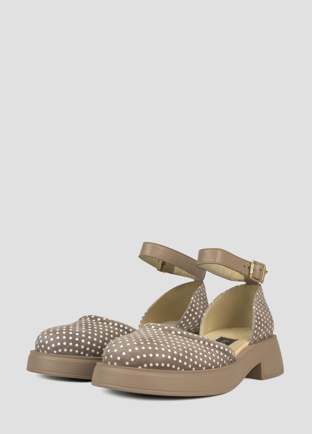 vm villomi Туфлі слінгбекі сірий з натуральна замша, — літо (299501175)