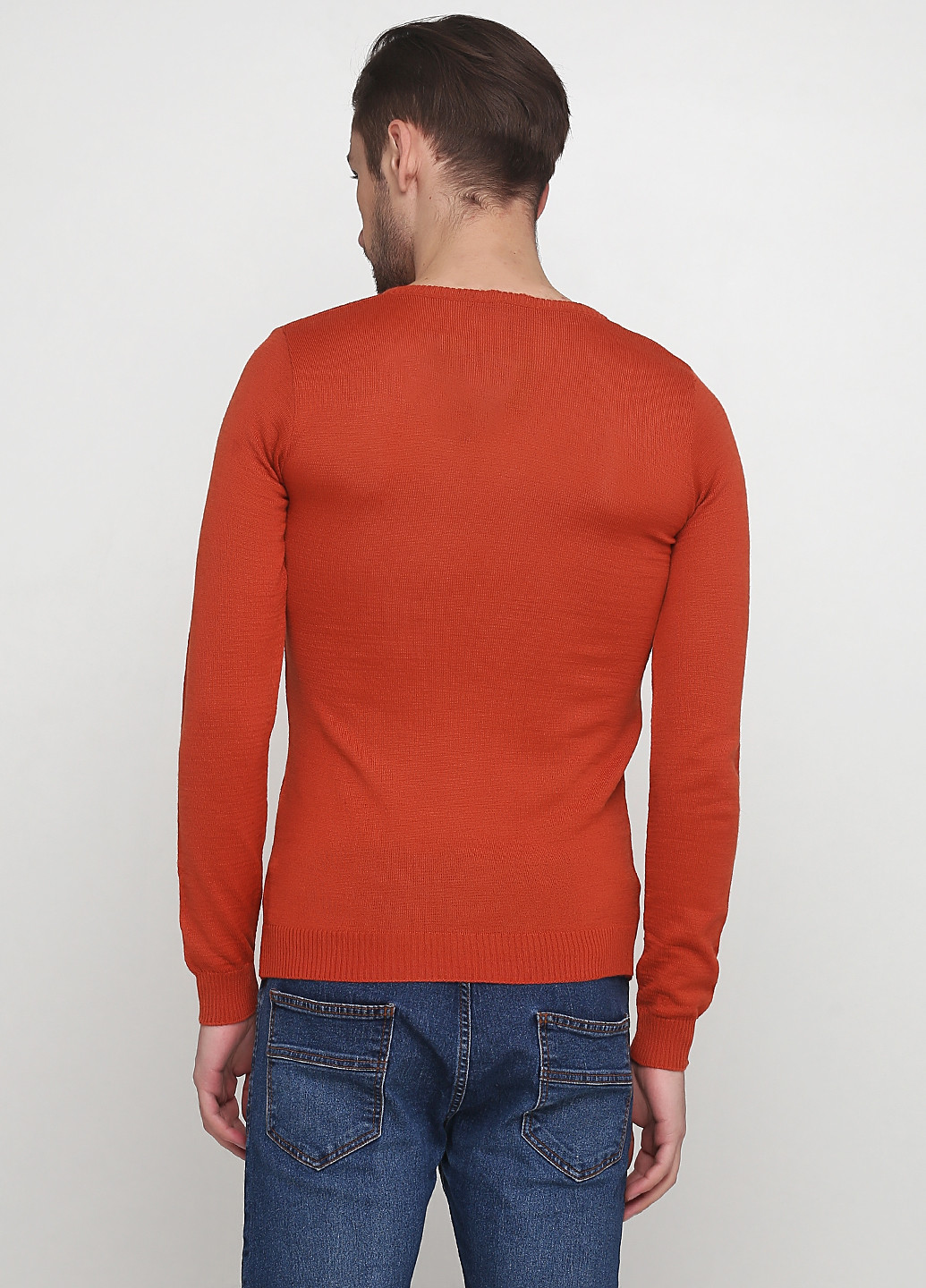 Терракотовый демисезонный пуловер пуловер Xagon Man