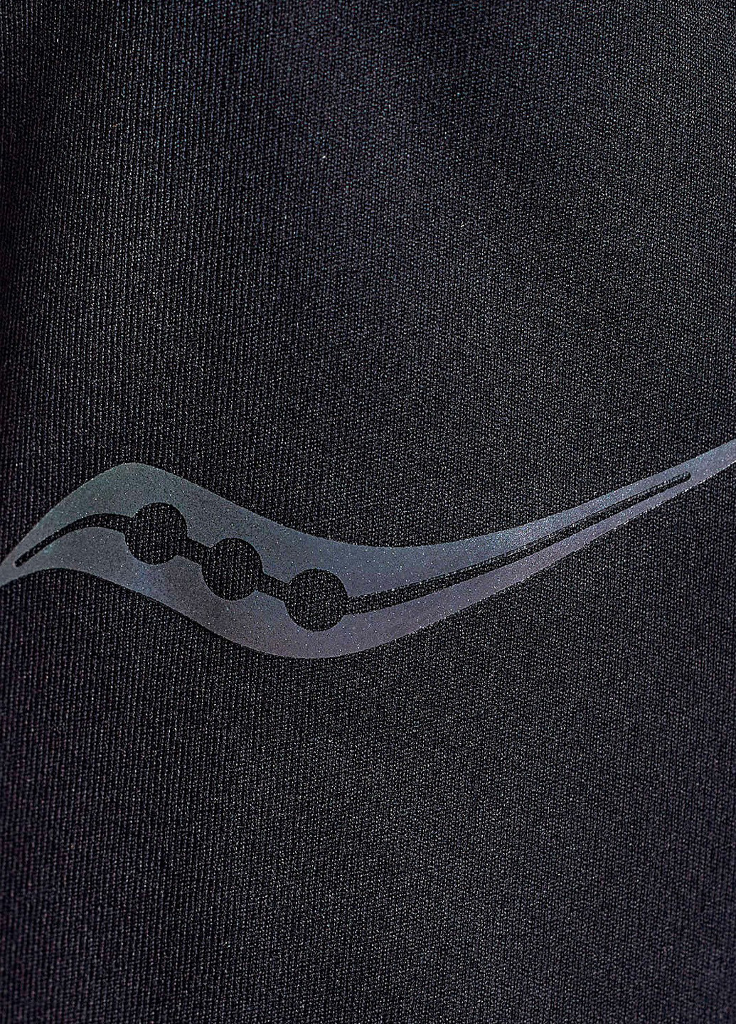 Чорна демісезонна вітровка Saucony HURRICANE WATERPROOF JACKET