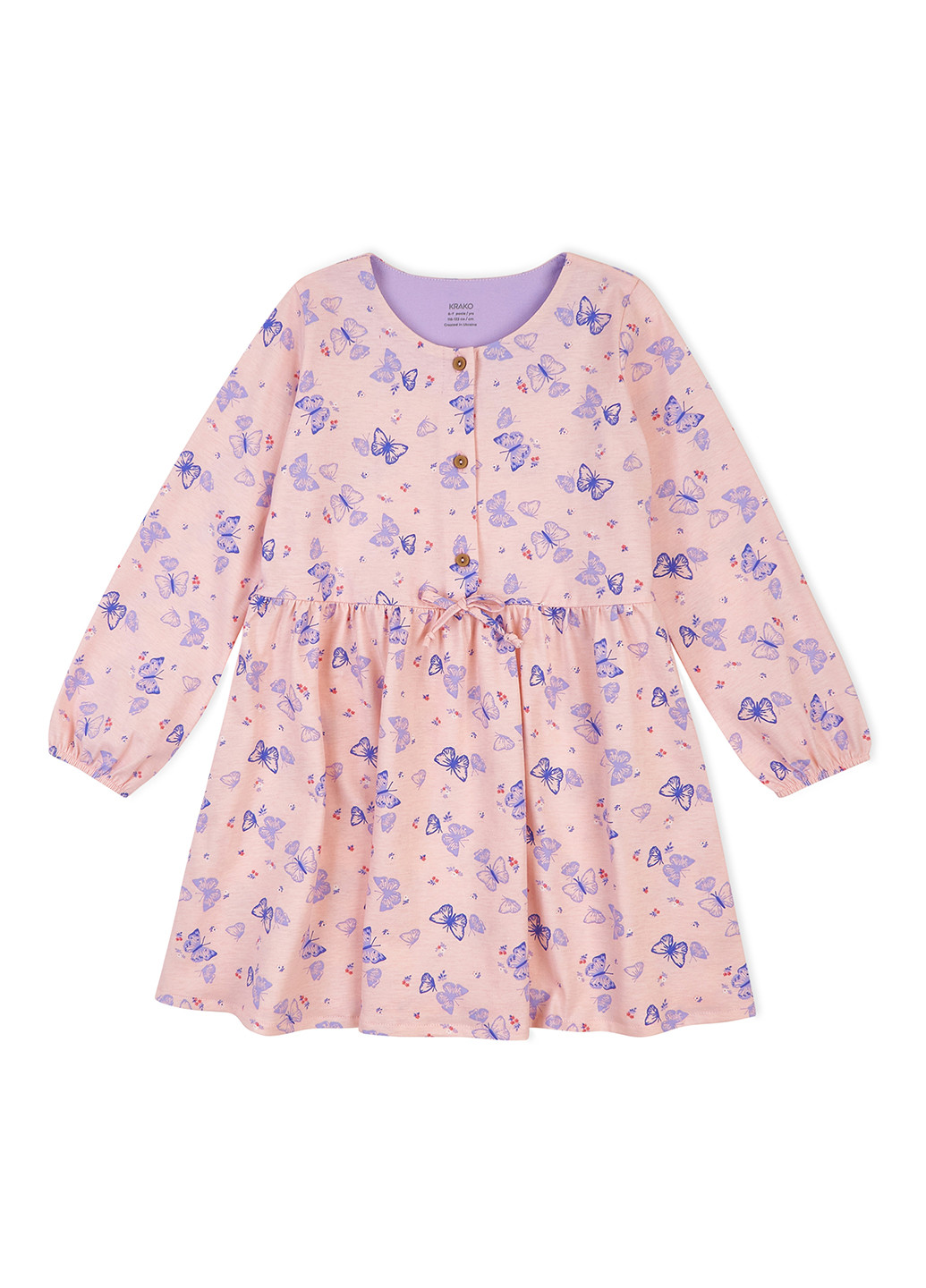 Розовое платье KRAKO (301082059)