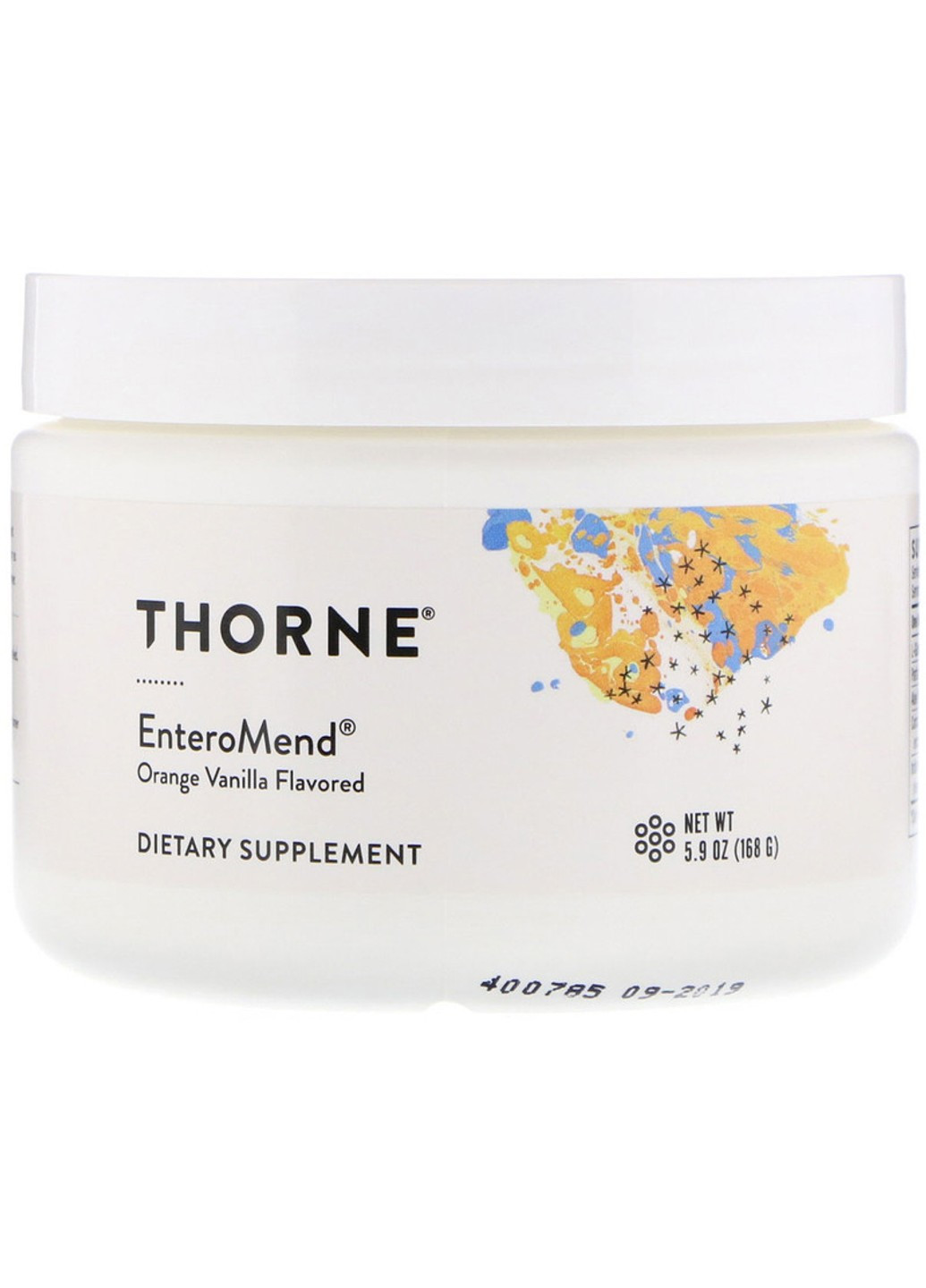 Ентеросорбент, зі смаком апельсина і ванілі, EnteroMend,, 168 гр (5,9 унції) Thorne Research (255408211)