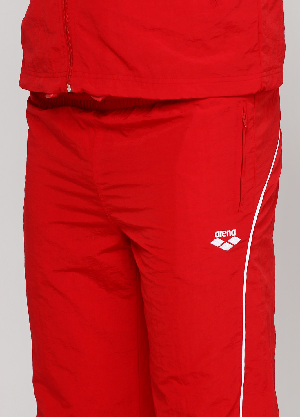 Червоний демісезонний костюм (вітровка, брюки) брючний Arena