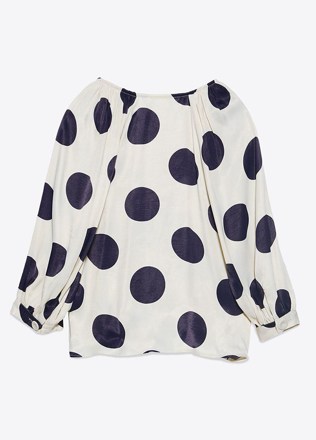 Молочна блуза Zara