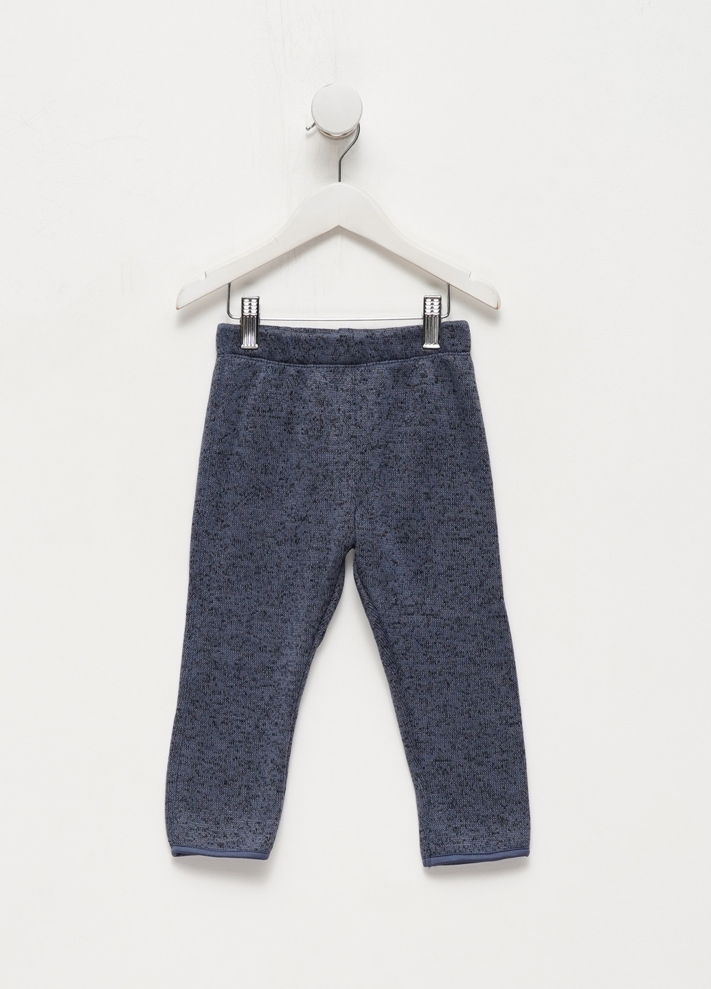 Серо-голубые кэжуал демисезонные зауженные брюки H&M
