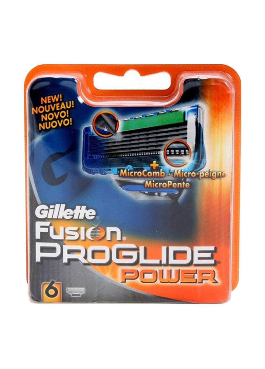 Змінний картридж Fusion ProGlide Power (6 шт.) Gillette (69674704)