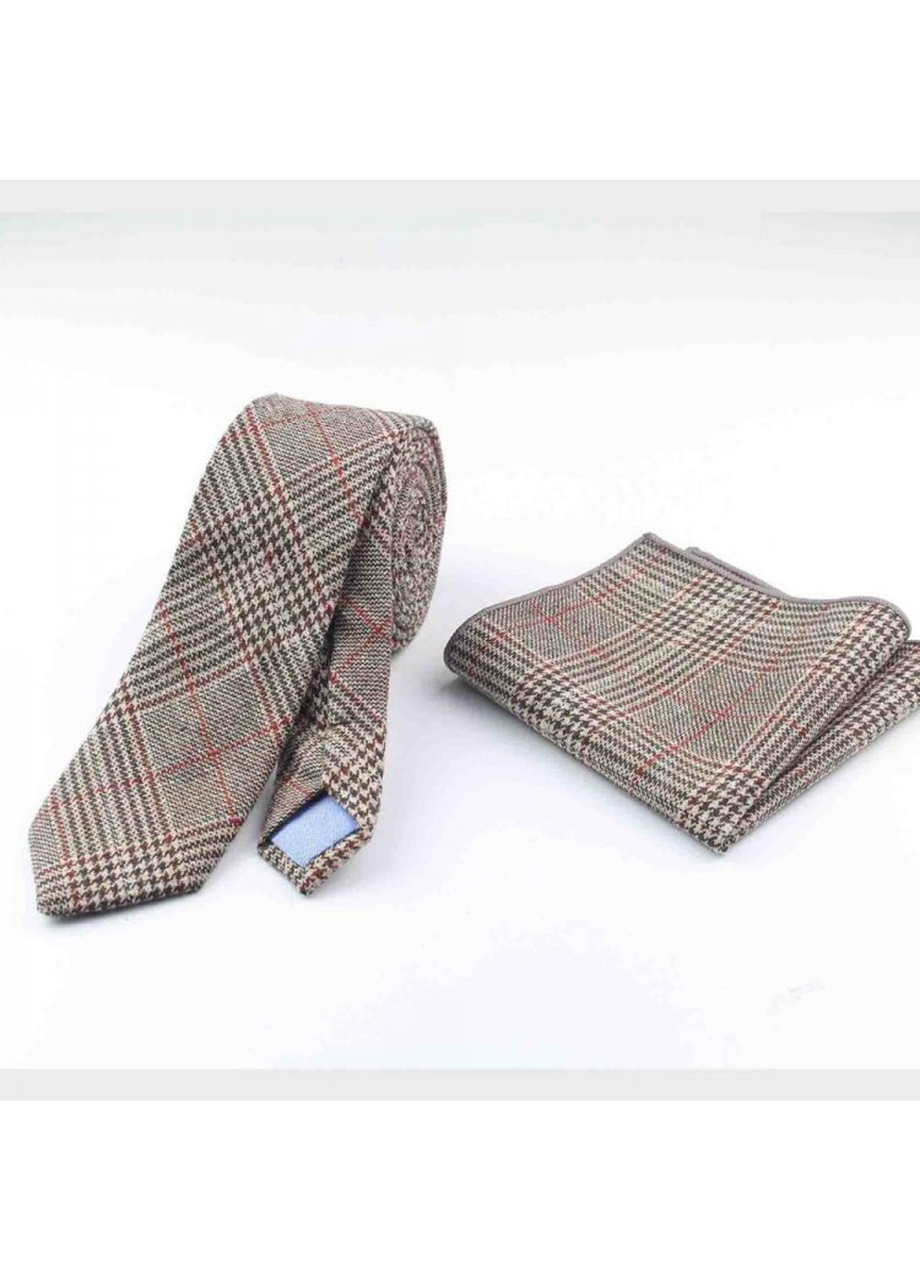 Чоловічий набір (краватка і хустку) 6х146 см Handmade (191128261)