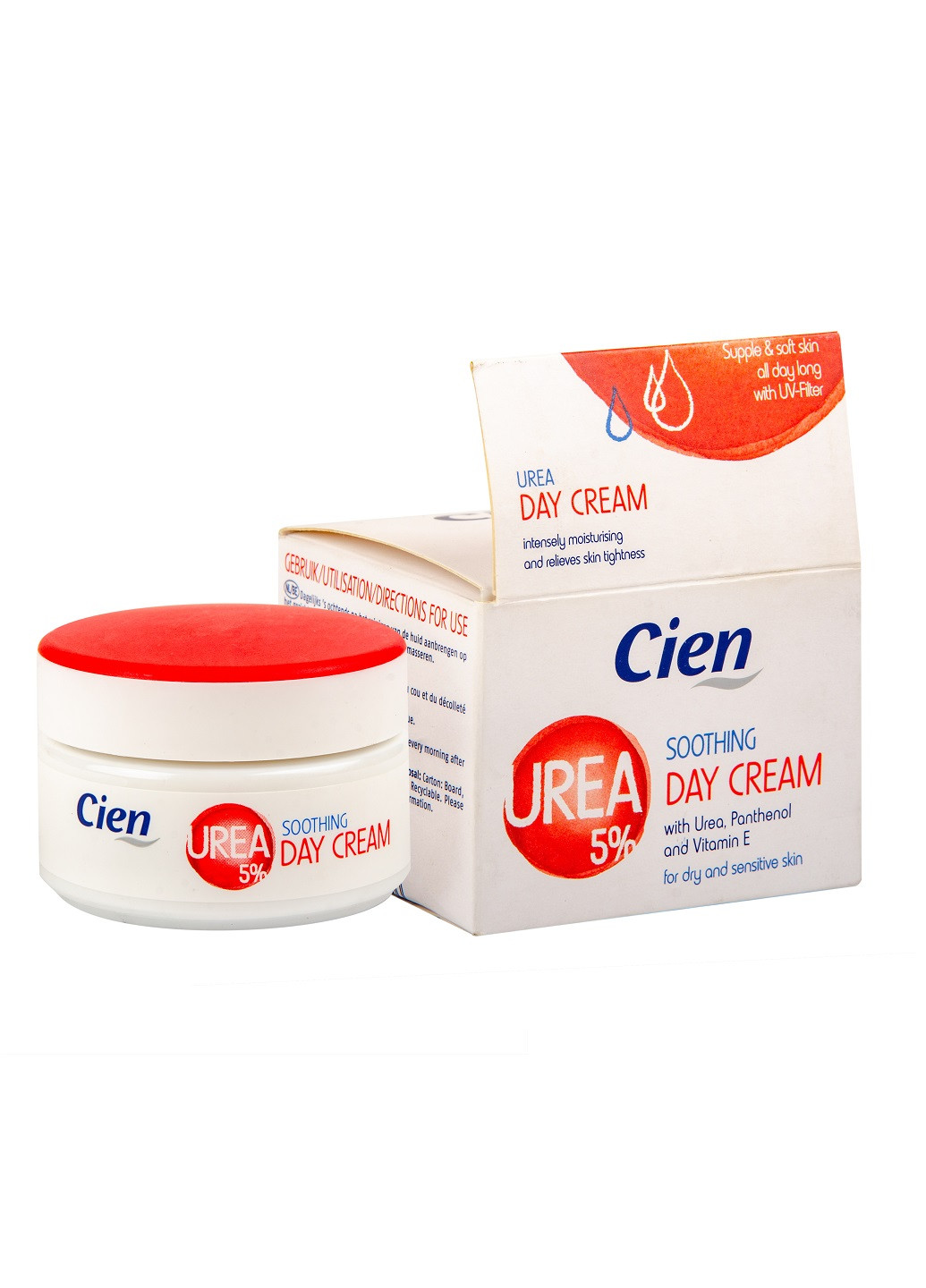 дневной крем для лица Urea 5% 50 мл Cien (253946844)