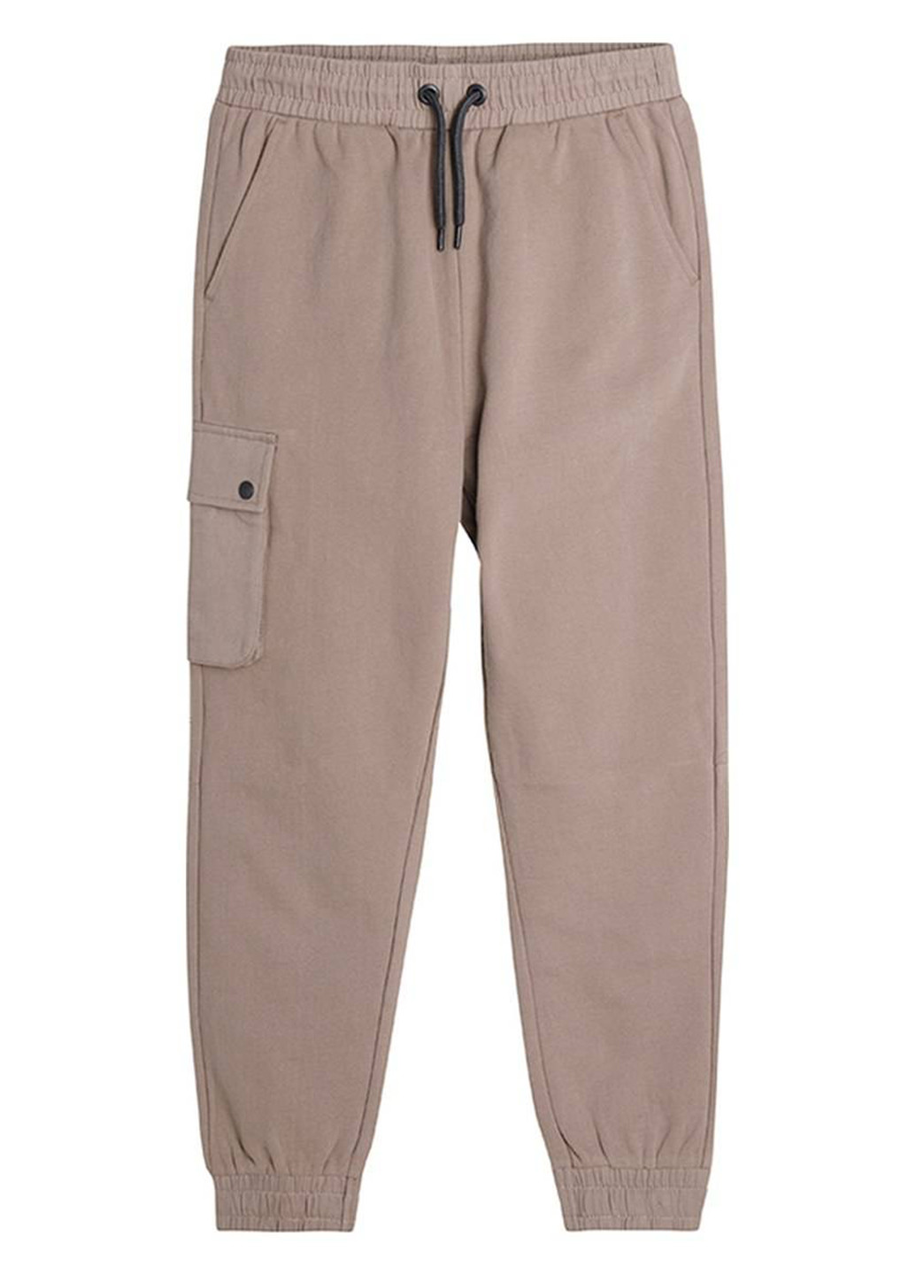 Бежевые кэжуал демисезонные брюки джоггеры, карго Cool Club