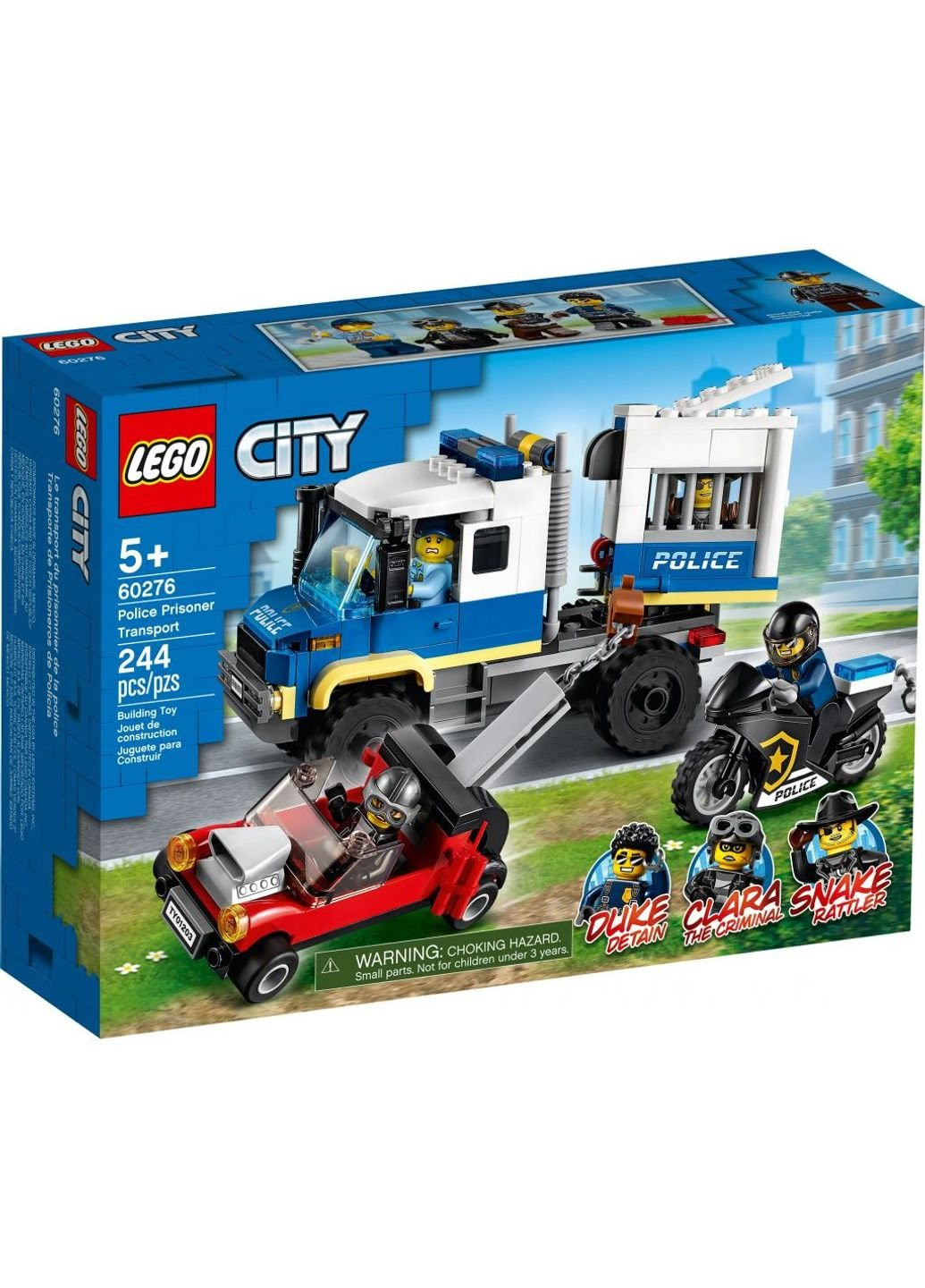 Конструктор ченных (60276) Lego city police полицейская машина для  перевозки заклю (249609084) ‣ Купить в интернет-магазине Каста ‣ Киев,  Одесса, Харьков ‣ Доставка по всей Украине! (#249609084)