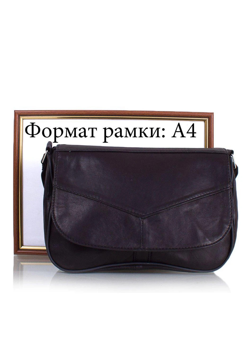 Женская кожаная мини-почтальонка 25,5х17,5х9,5 см TuNoNa (253027743)