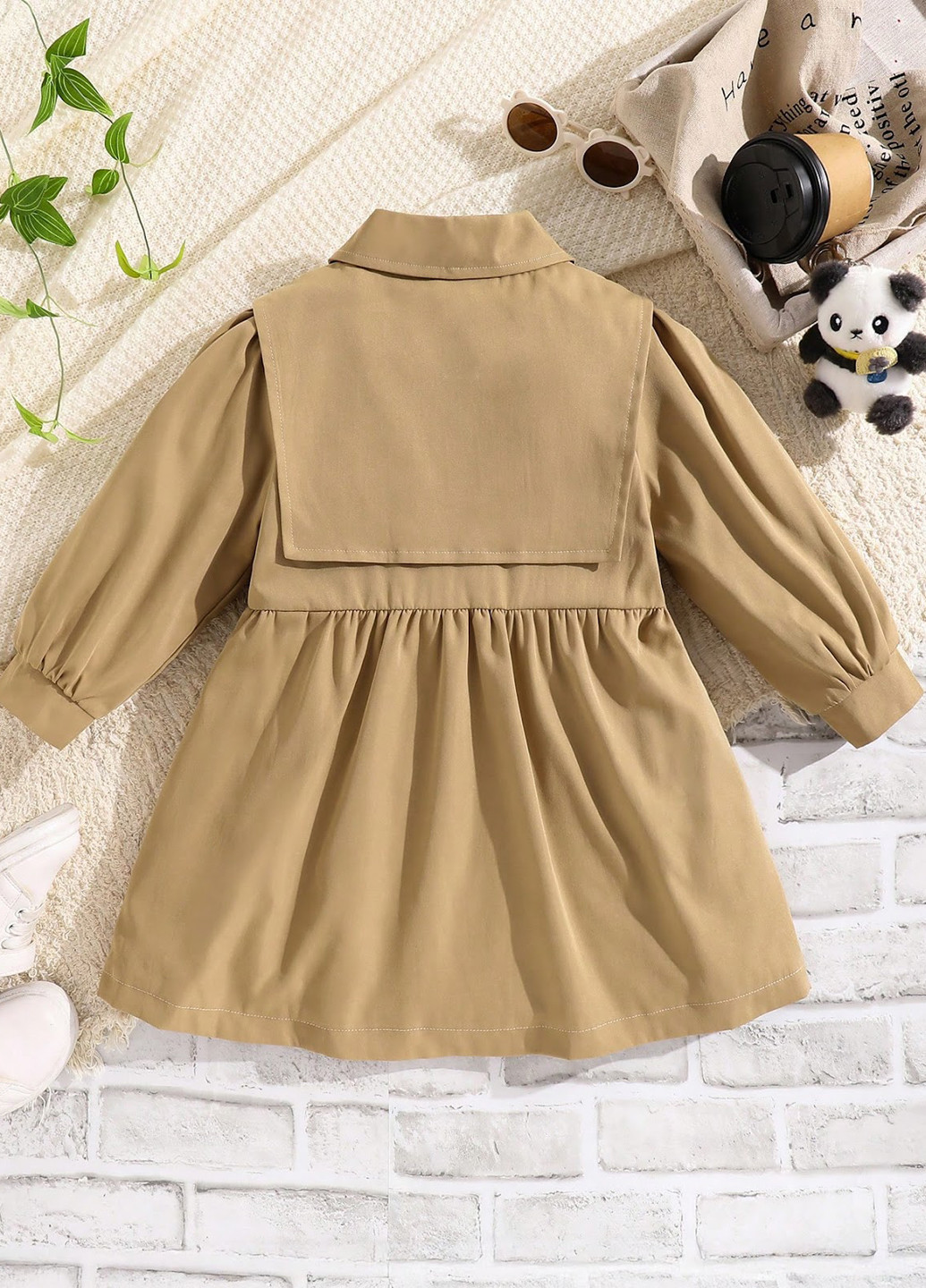 Плащ SHEIN тренчкот на пуговицах демисезон (323082797)