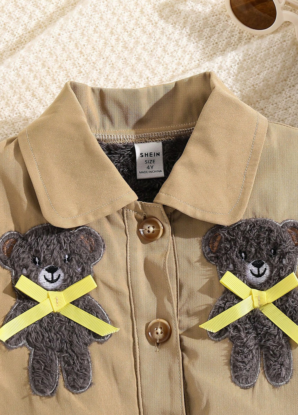 Плащ SHEIN тренчкот на пуговицах демисезон (323082797)