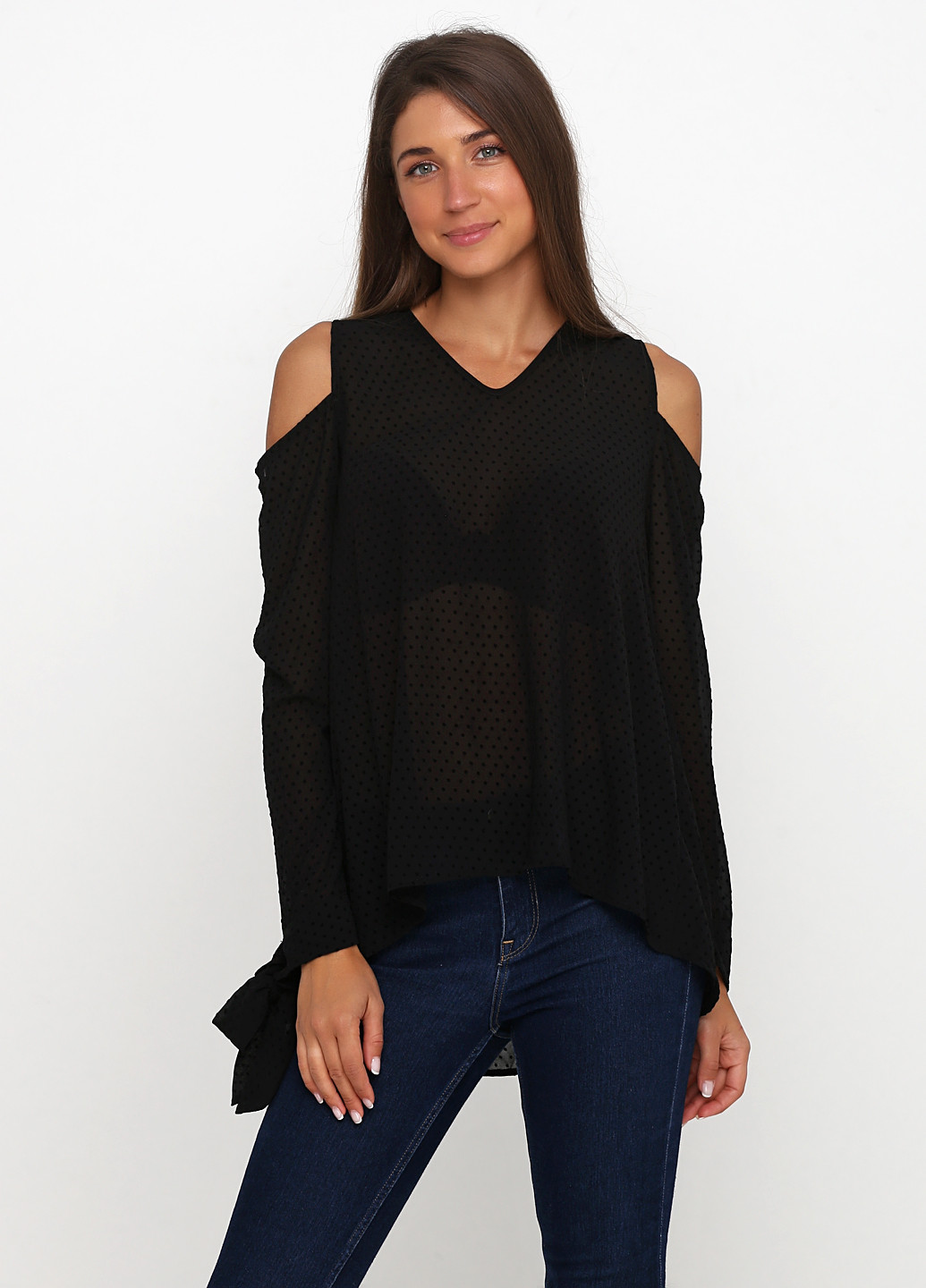 Чёрная блуза Aaiko