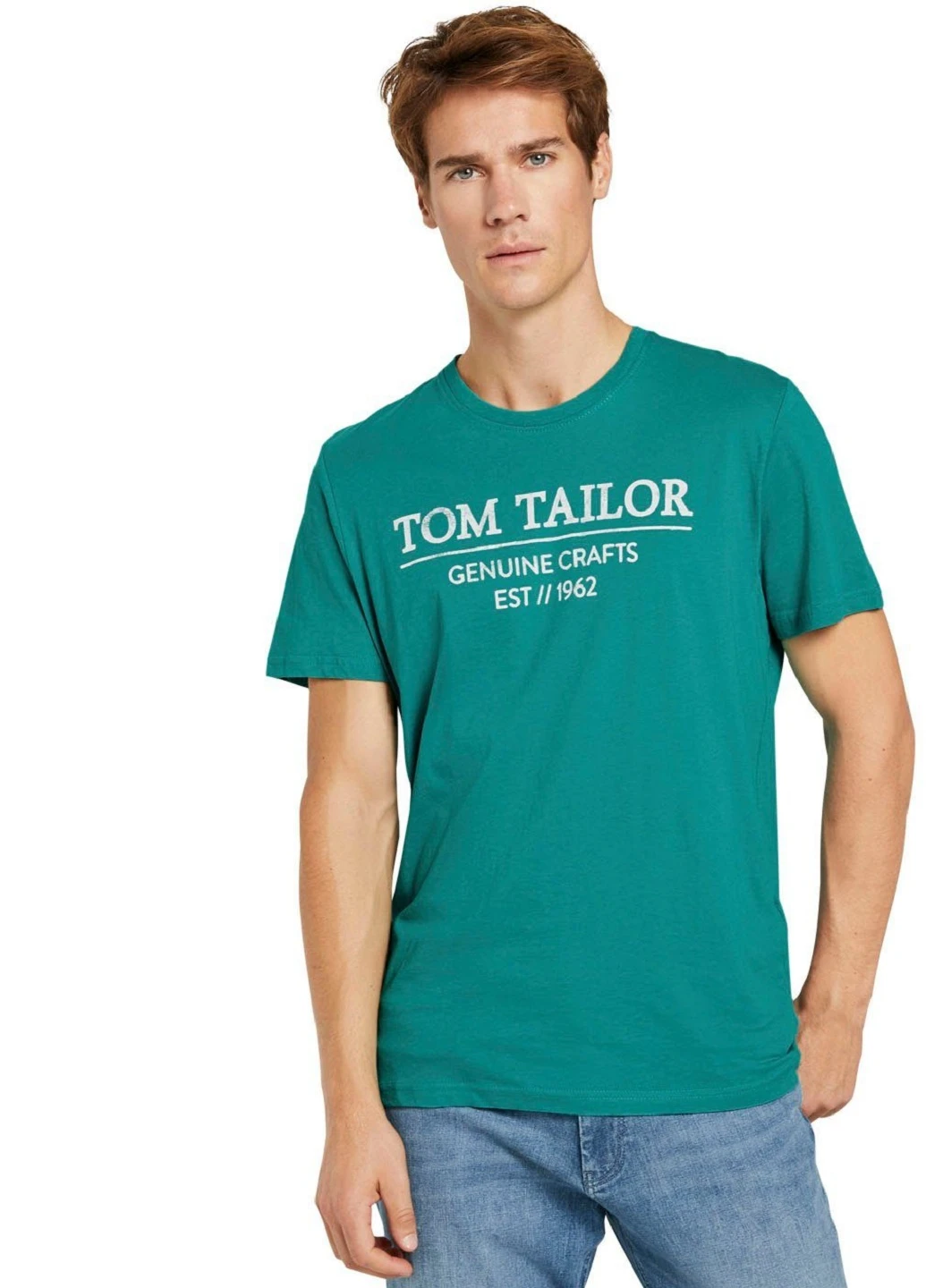 Зеленая футболка Tom Tailor