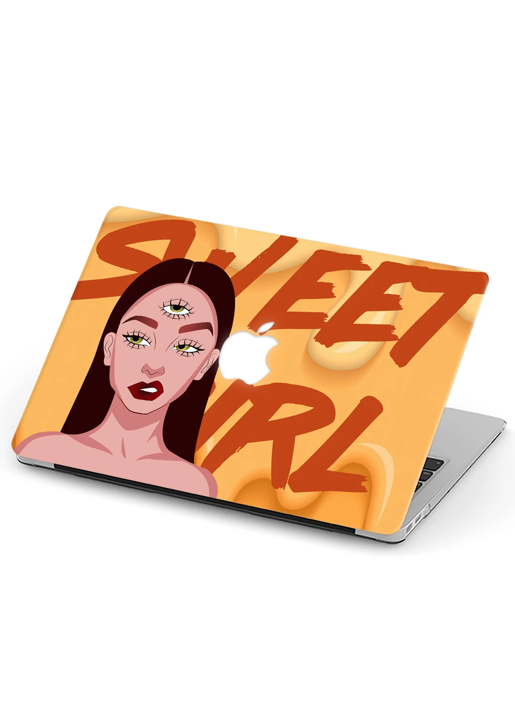 Чохол пластиковий для Apple MacBook Pro Retina 15 A1398 Солодка дівчинка (Sweet girl) (6353-1634) MobiPrint (218347808)