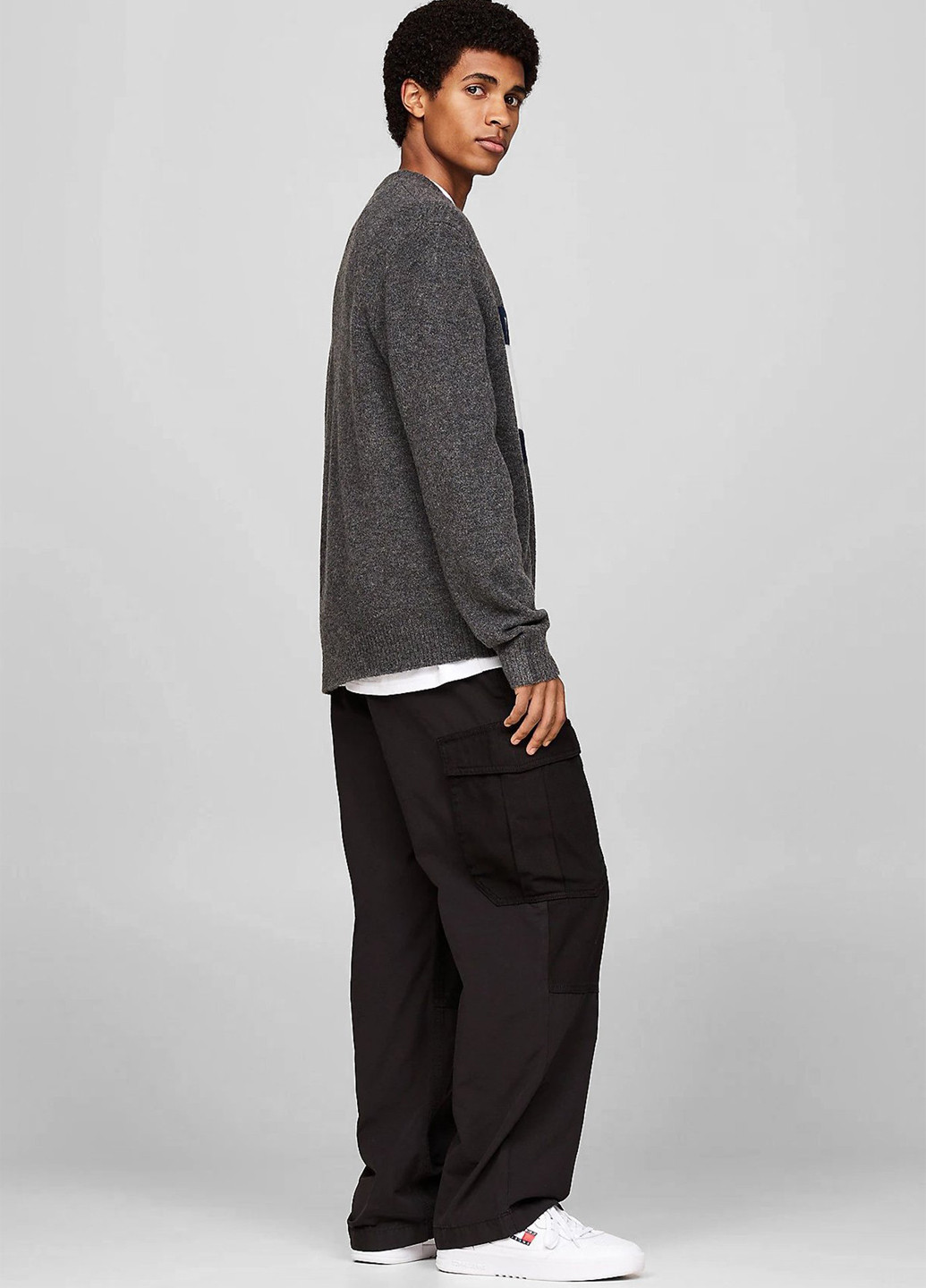 Сірий демісезонний джемпер джемпер Tommy Jeans