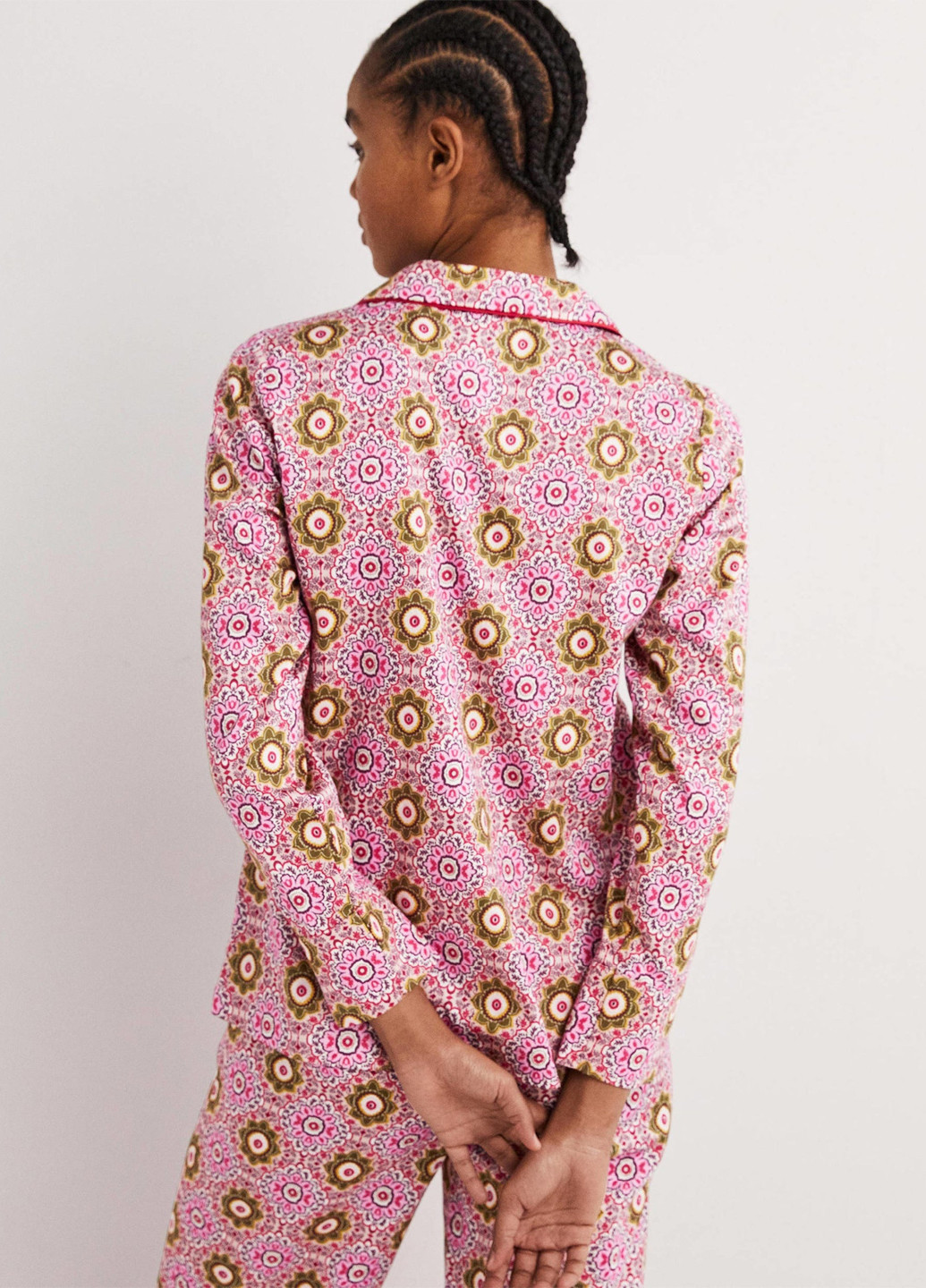 Цветная домашний рубашка с цветами Boden