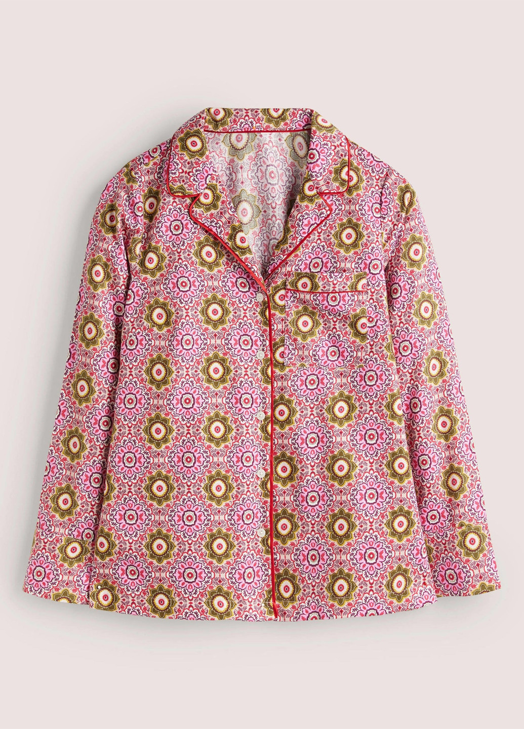 Цветная домашний рубашка с цветами Boden