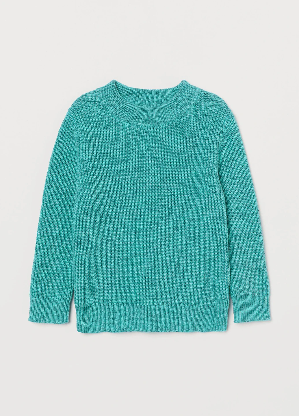 Бирюзовый джемпер зима,блакитний, H&M