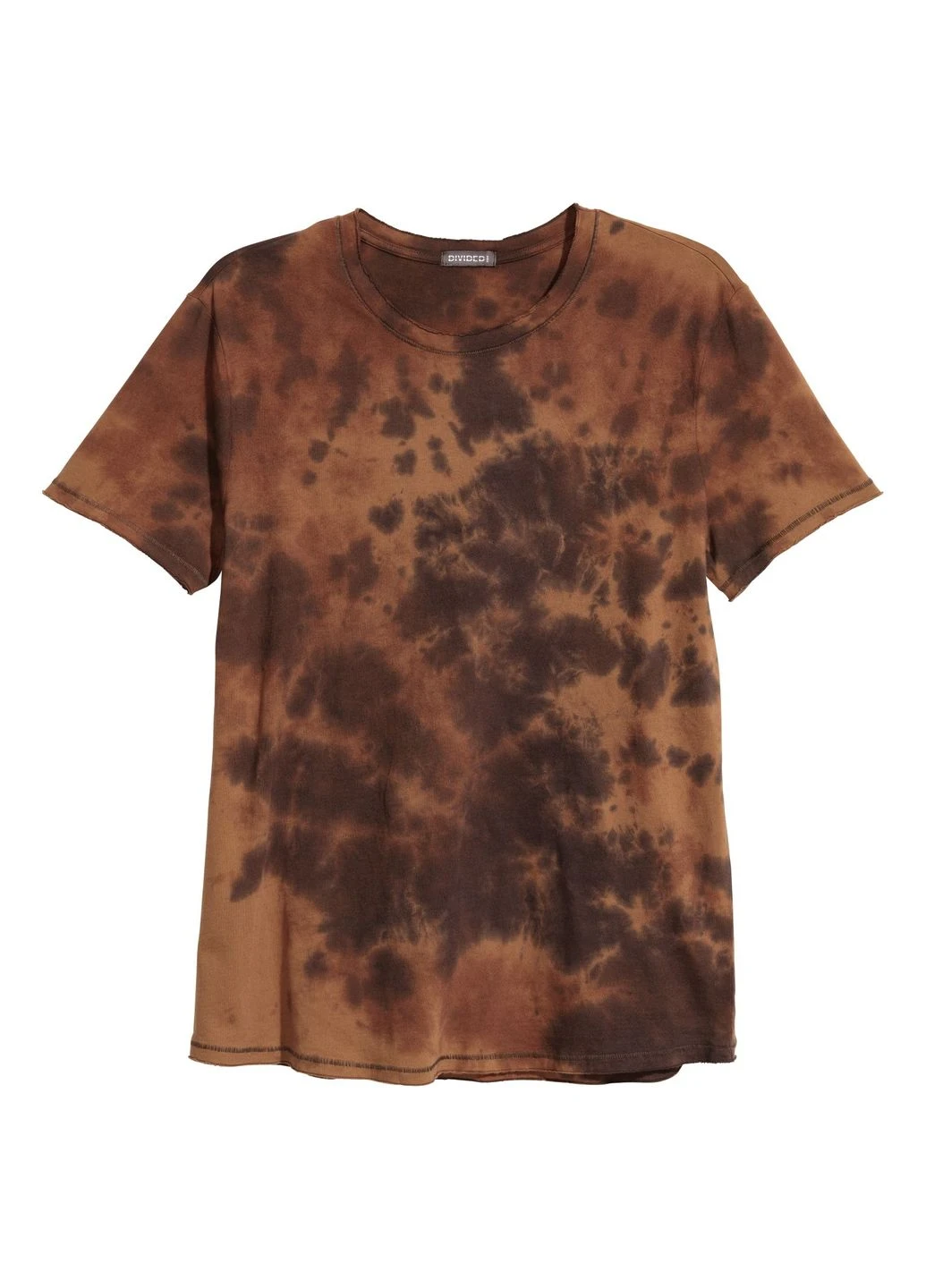 Коричневая футболка H&M