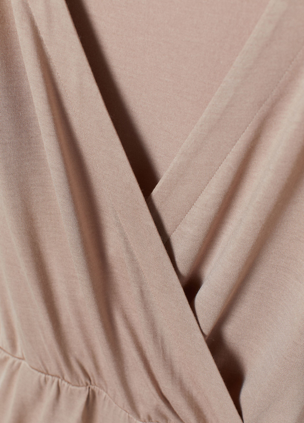 Комбинезон H&M комбинезон-шорты меланж светло-бежевый кэжуал вискоза