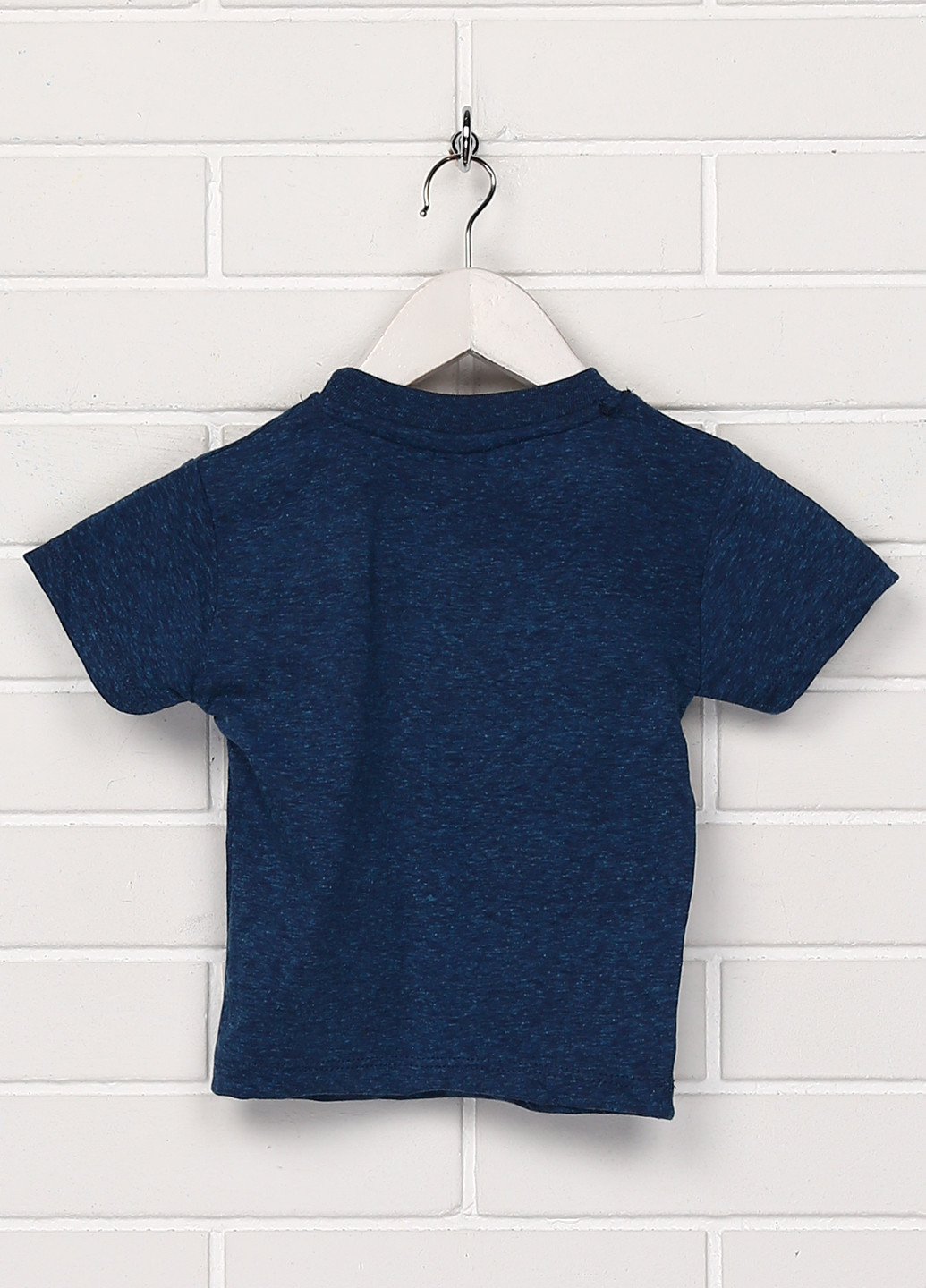 Темно-синяя летняя футболка с коротким рукавом CMK